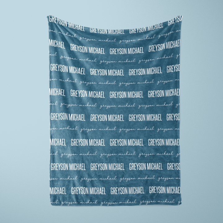 First & Middle Name Blanket