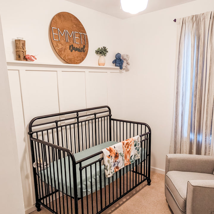 Emmett Daniel Round Name Sign