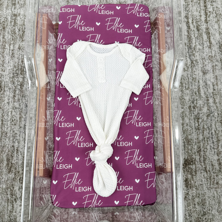 Ellie Leigh Baby Name Swaddle