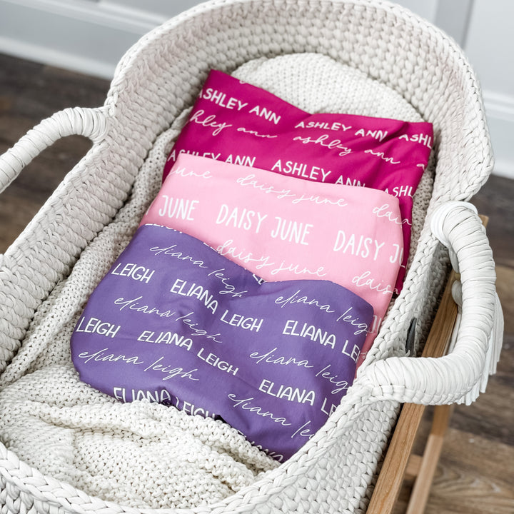 Eliana Leigh Baby Name Swaddle