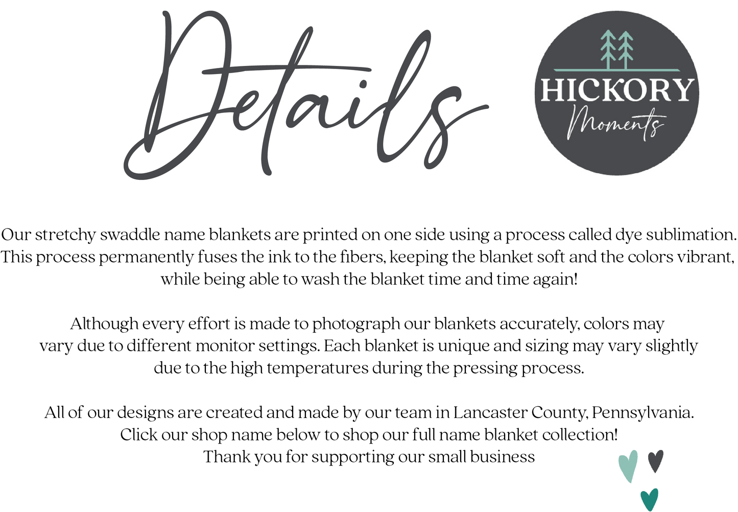 Bowdy Baby Name Swaddle