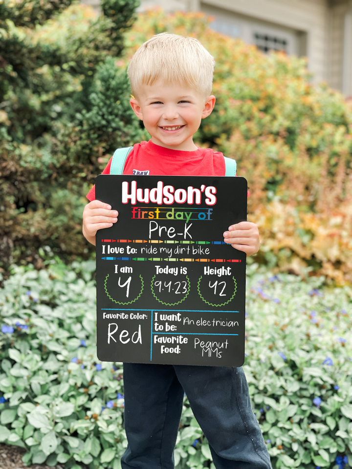 Back to School Sign