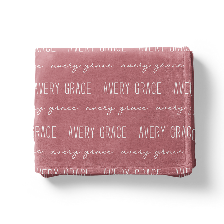 First & Middle Name Blanket
