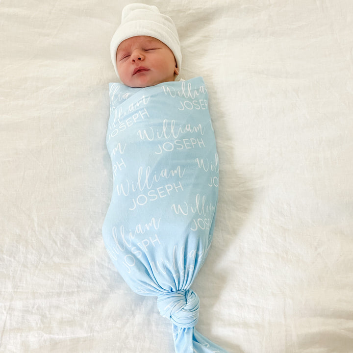 William Joseph Baby Name Swaddle