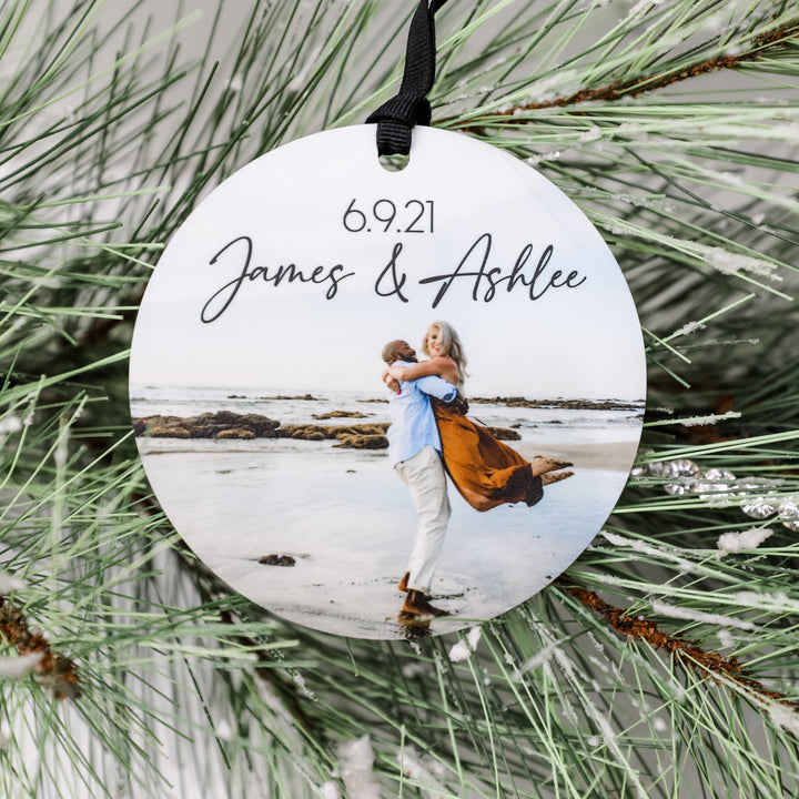 Personalized Photo Christmas Ornament