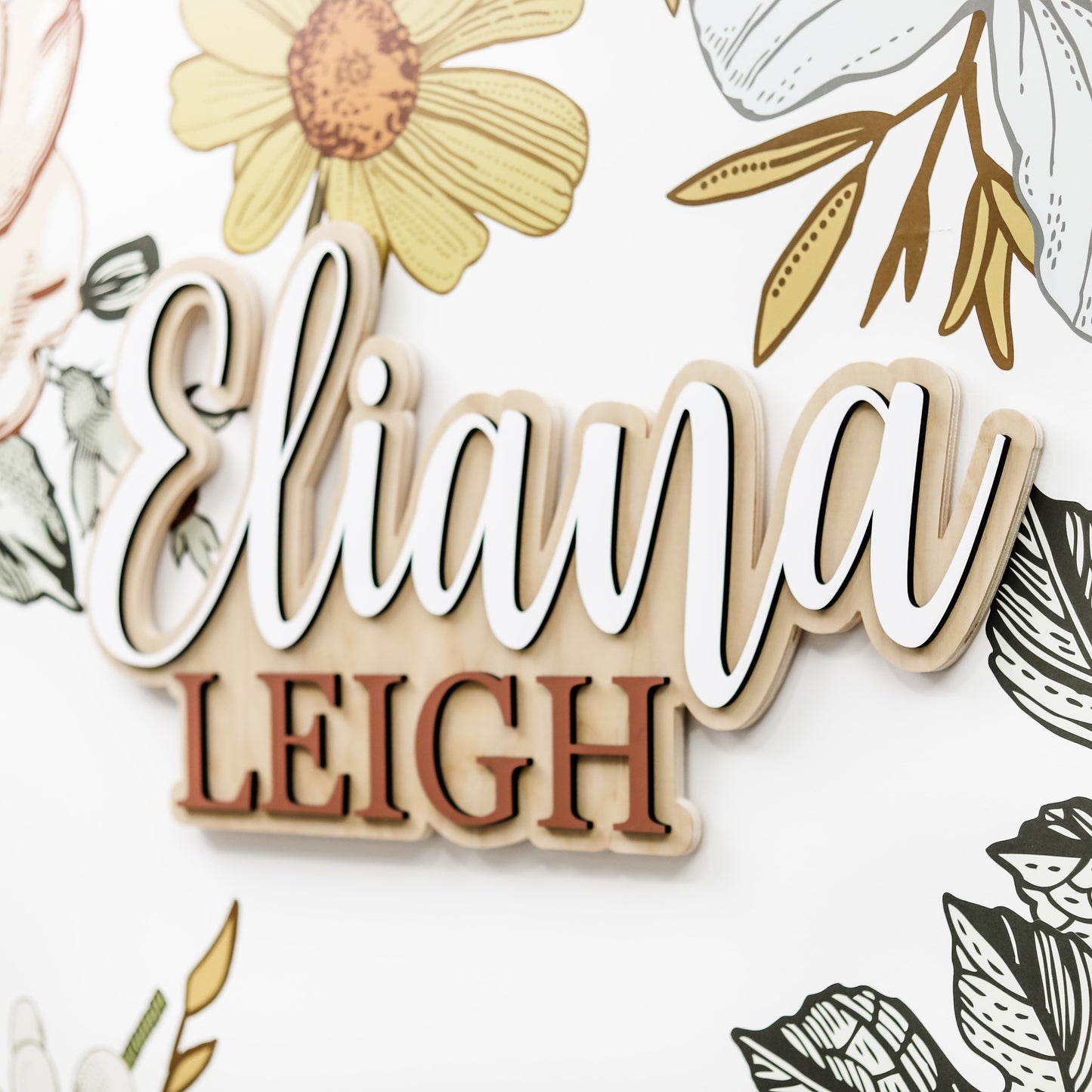 Eliana Leigh 2 Layered Sign