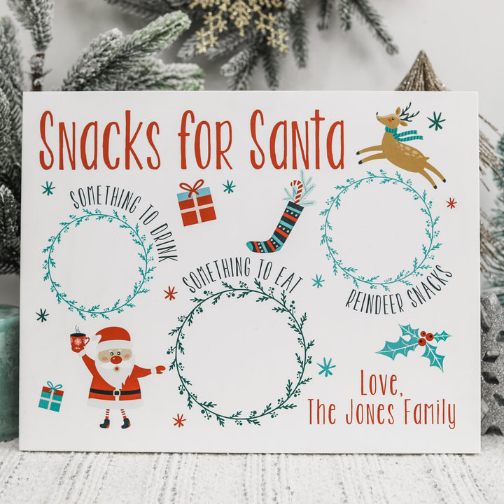 Personalized Santa Tray