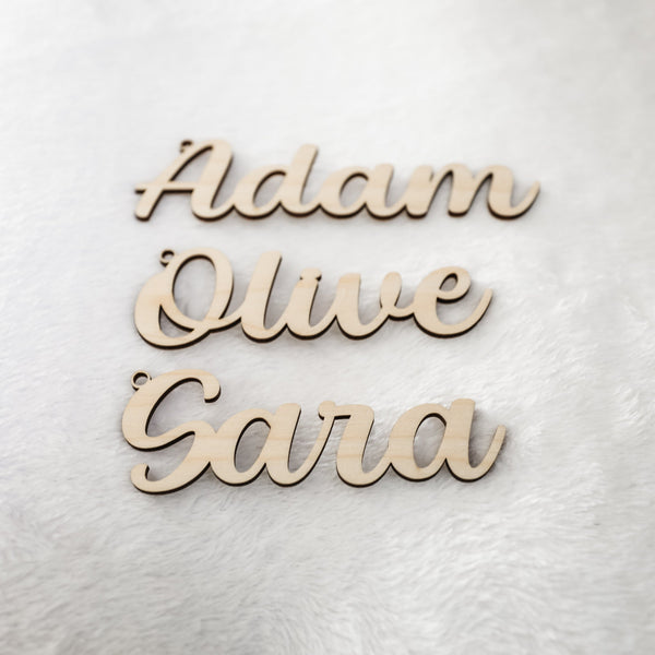 Personalized Stocking Name Tag