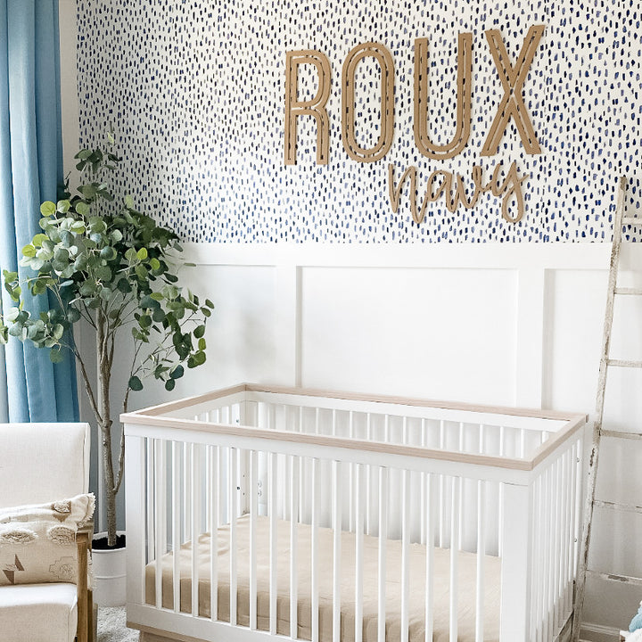 Roux Navy Name Cutout