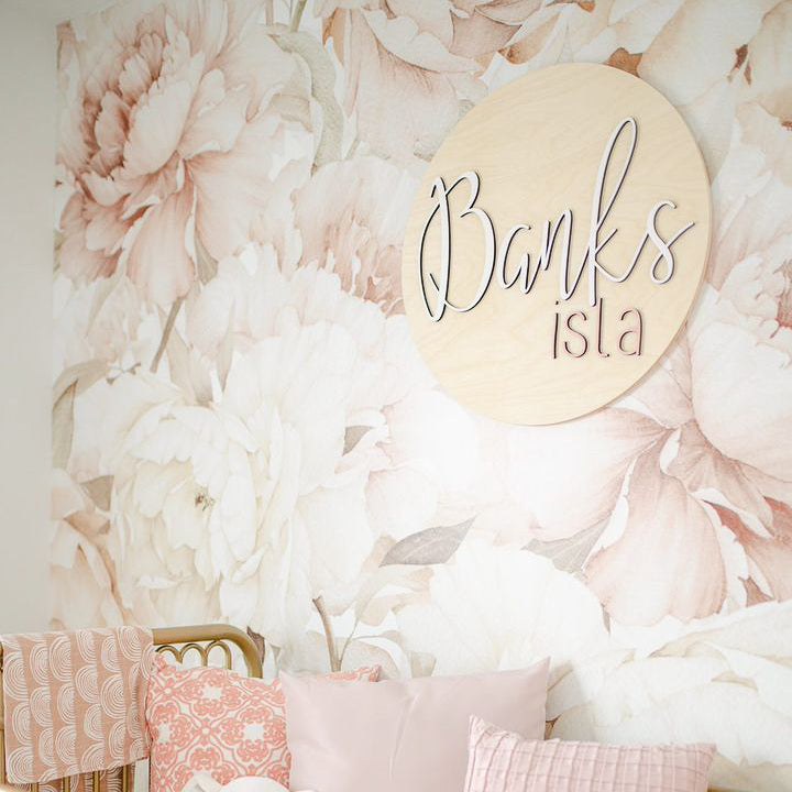 Banks Isla Round Name Sign