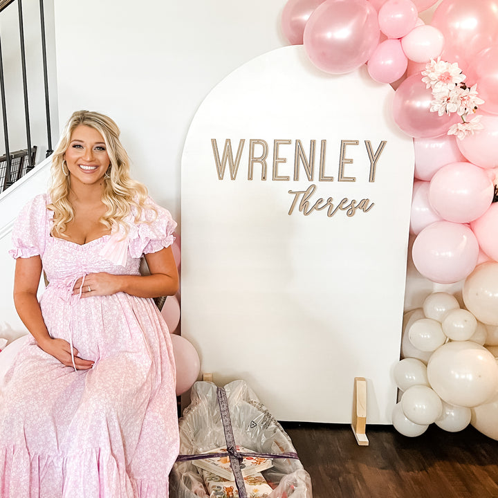 Wrenly Thersa Name Cutout