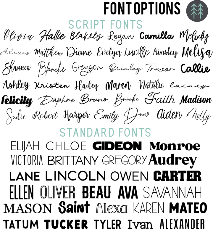 Colton James Woodland Outline Design