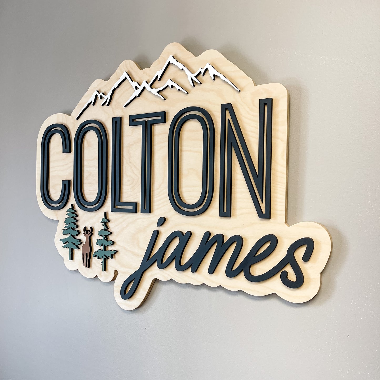 Colton James Woodland Outline Design
