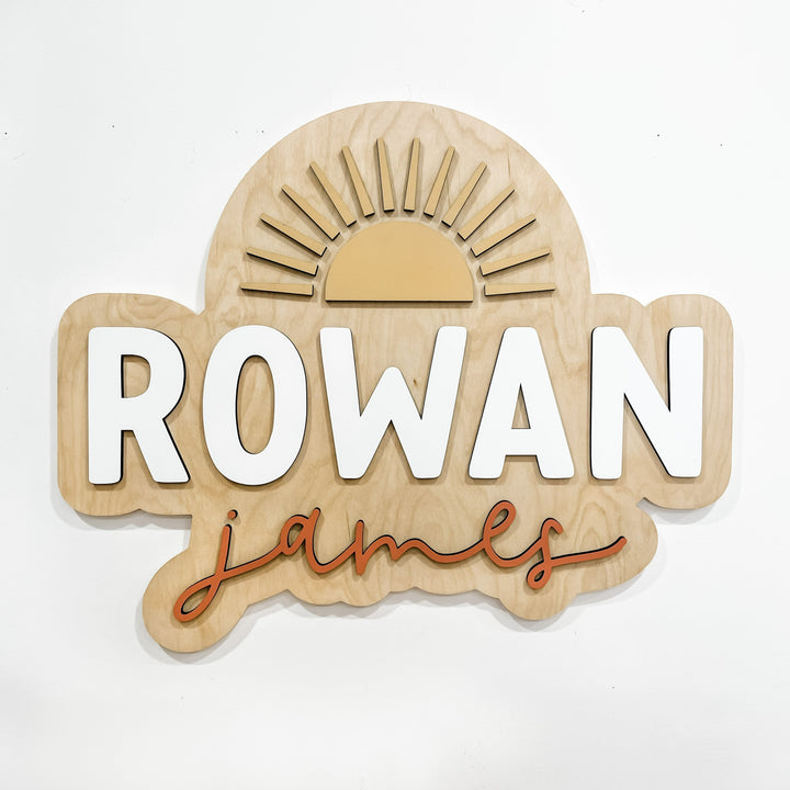 Rowan James Boho Sun Outline Design
