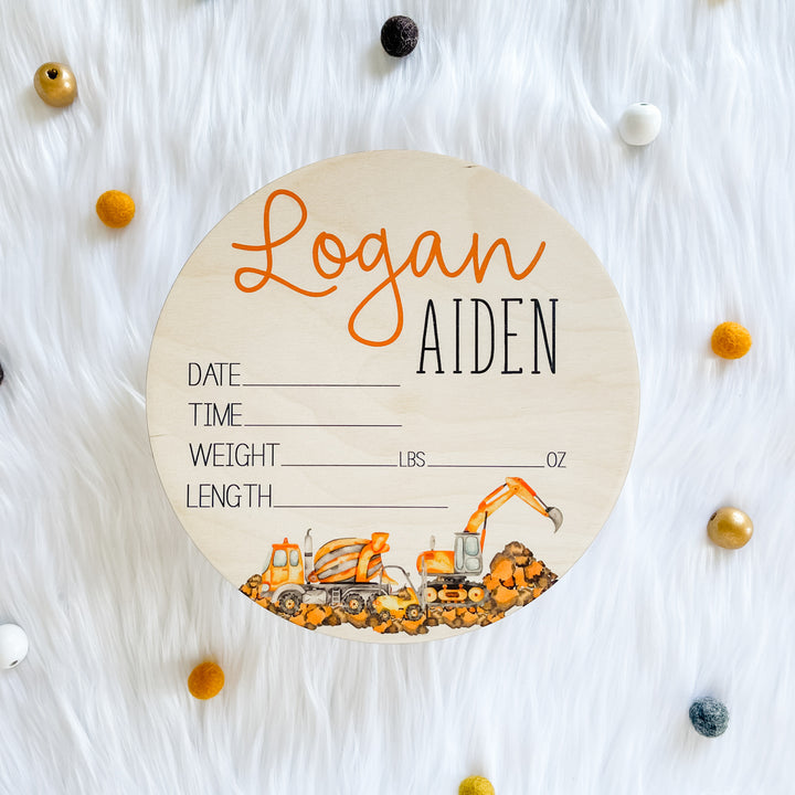 Charles Wade Construction Theme Birth Stat