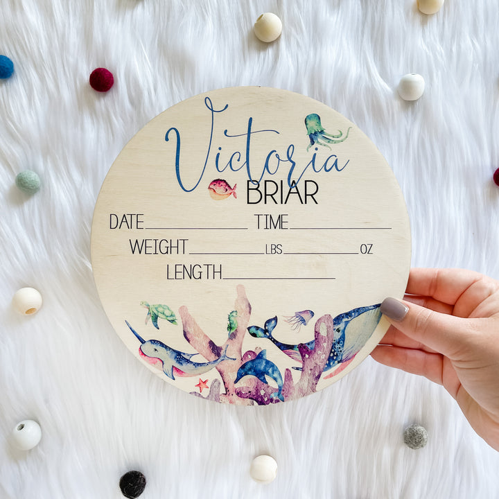 Victoria Briar Ocean Animals Birth Stat