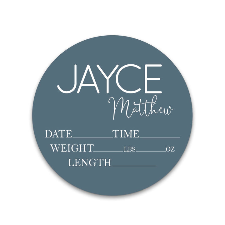 Jayce Matthew Blue Birth Stat