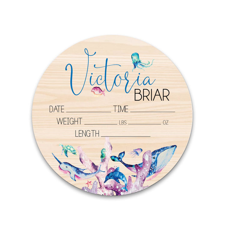 Victoria Briar Ocean Animals Birth Stat
