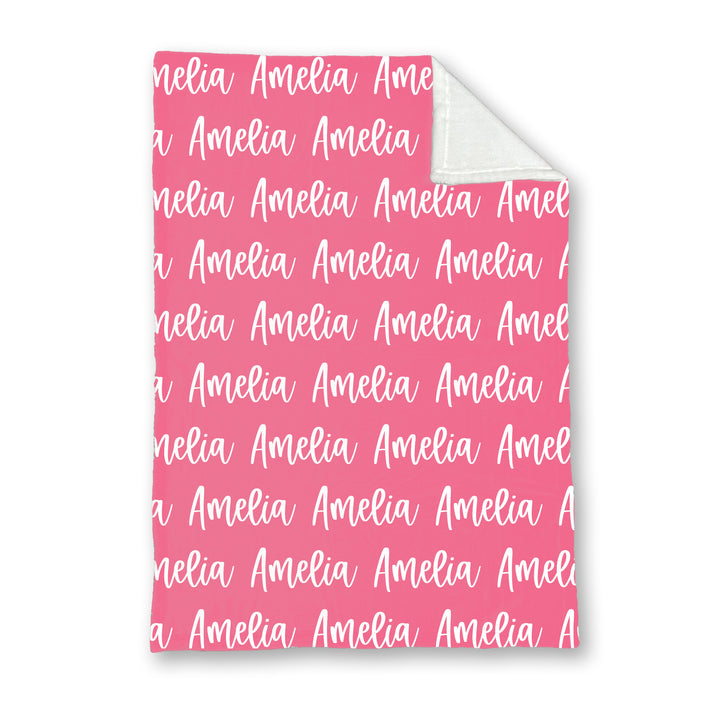 Personalized Baby Name Blanket