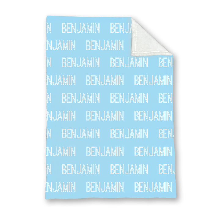 Personalized Baby Name Blanket