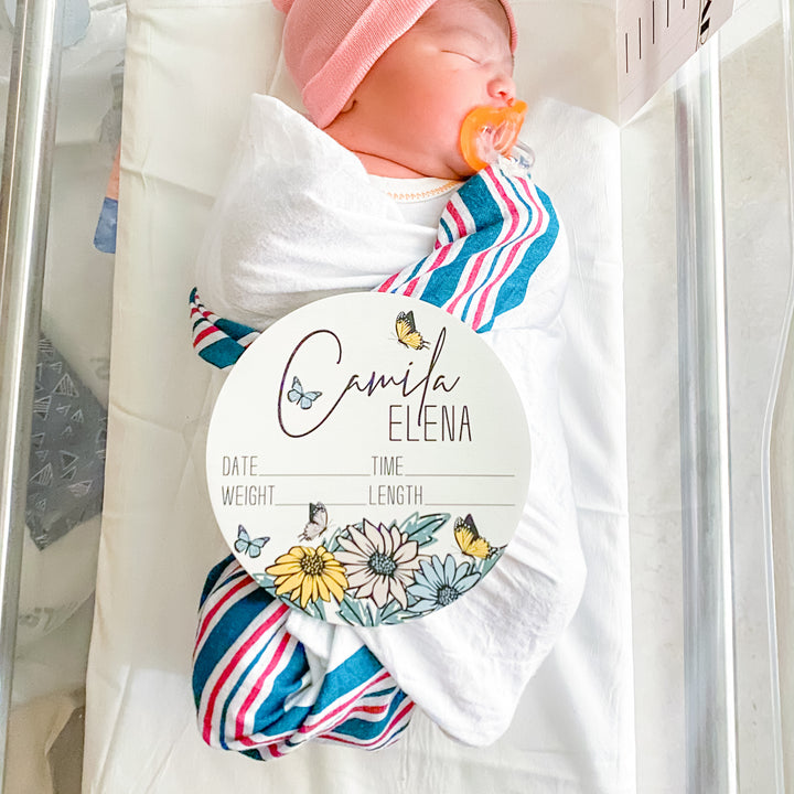 Catherine Ann Butterfly Birth Stat