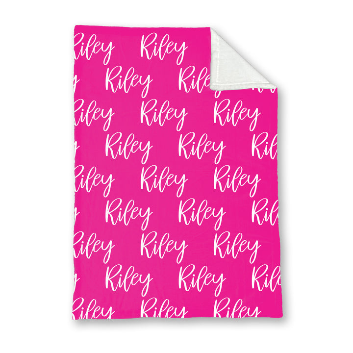 Personalized Baby Name Blanket