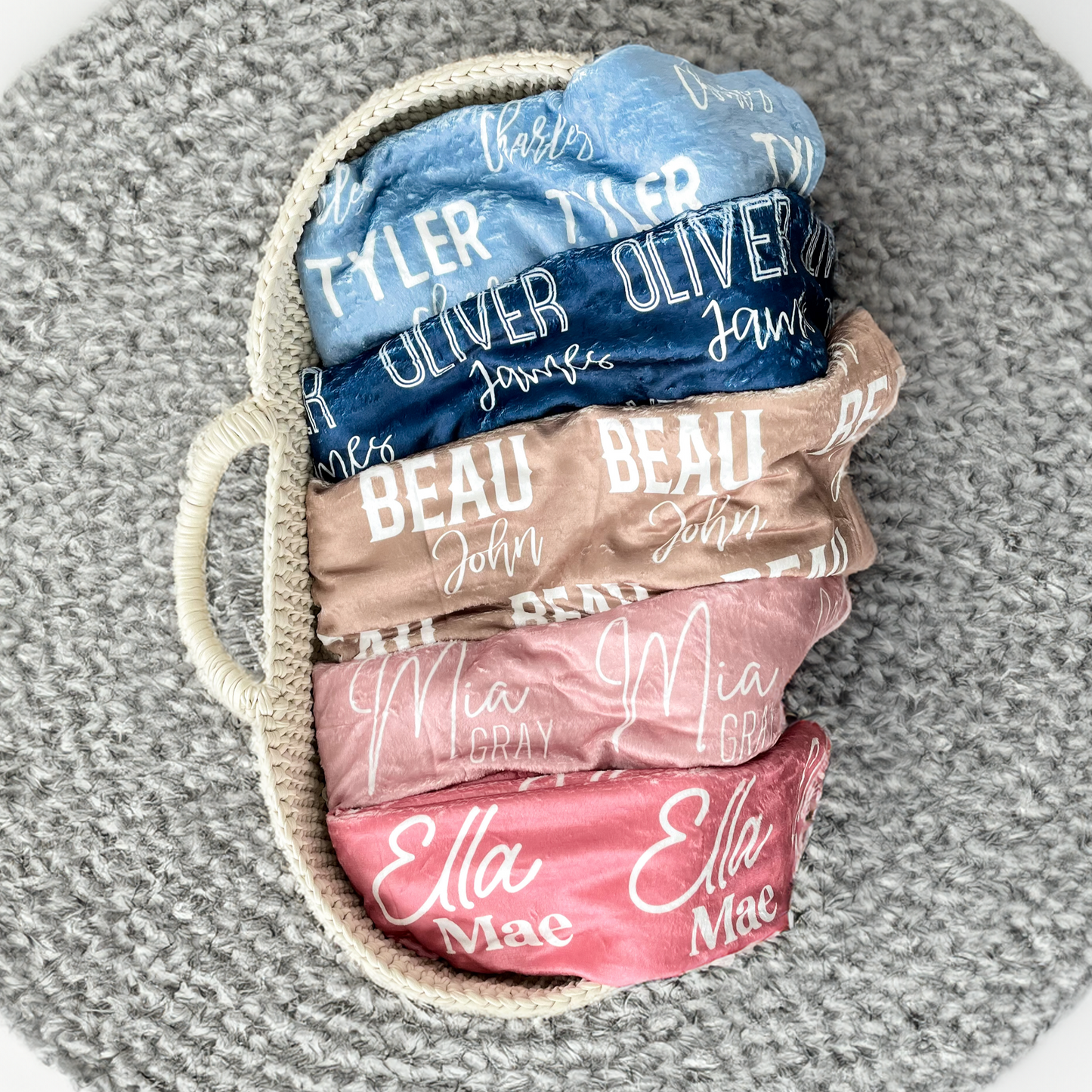 First & Middle Name Blanket