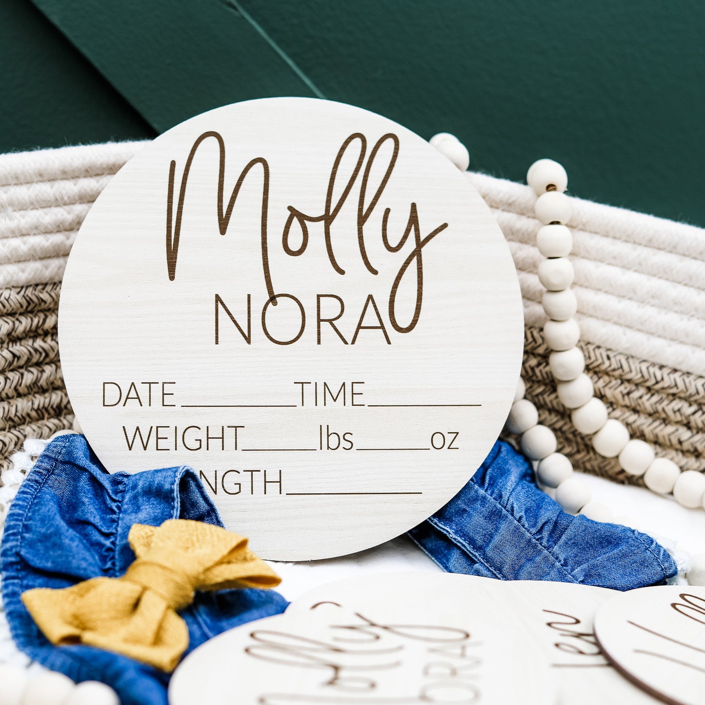 Molly Nora Milestone Markers