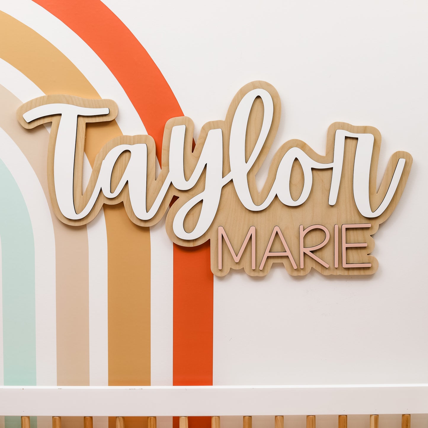 Taylor Marie Layered Sign