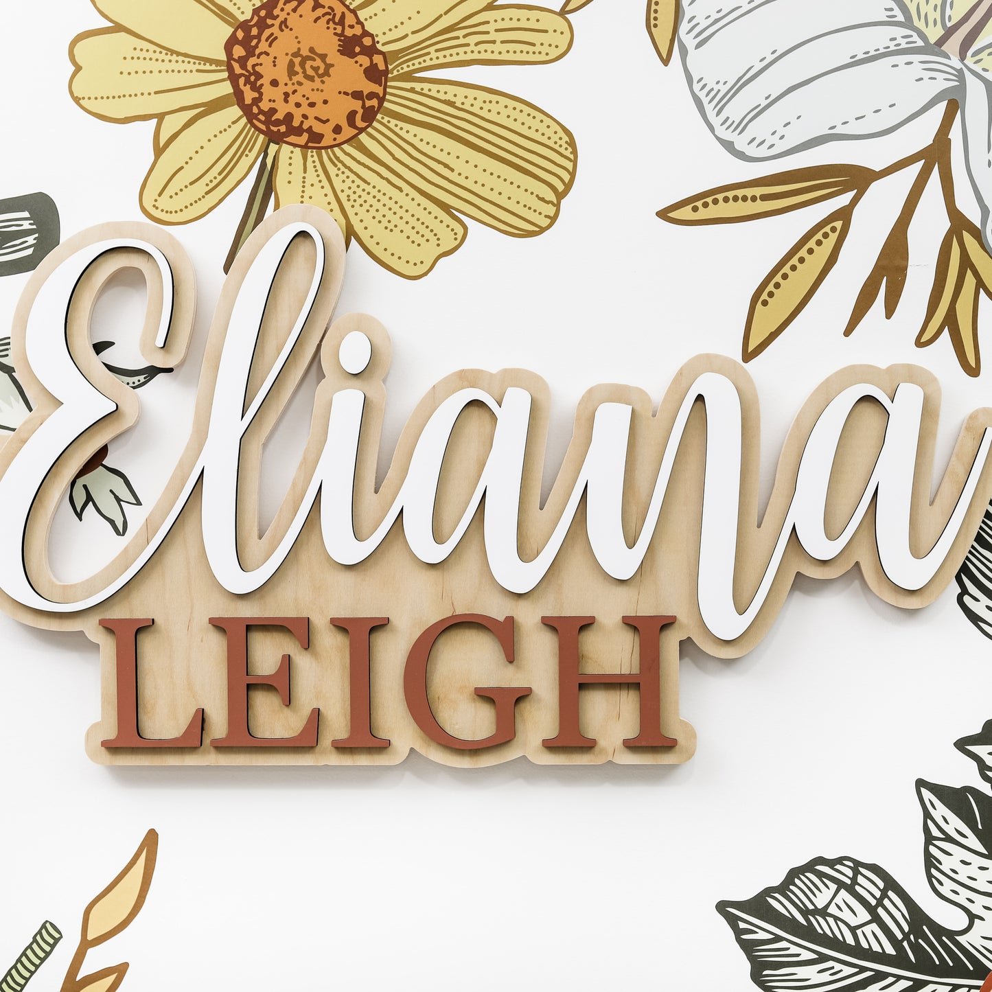 Eliana Leigh 2 Layered Sign