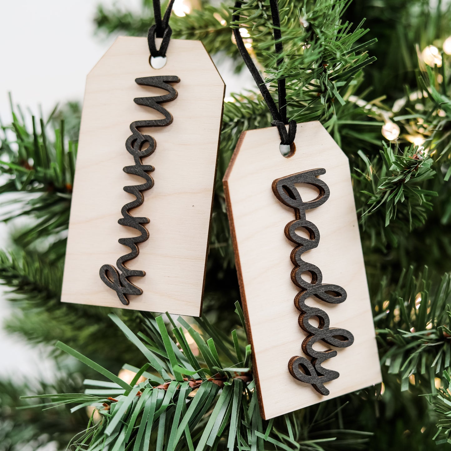 Personalized 3D Stocking Tag