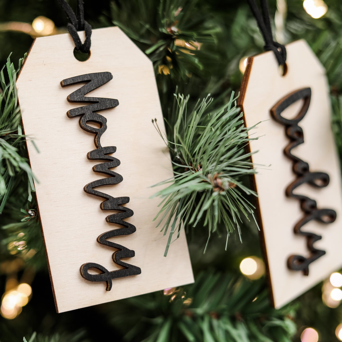 Personalized 3D Stocking Tag