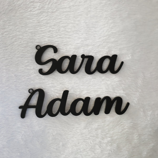 Personalized Name Stocking Tag