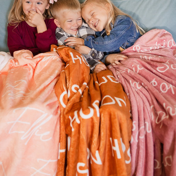 Personalized Baby Name Blanket