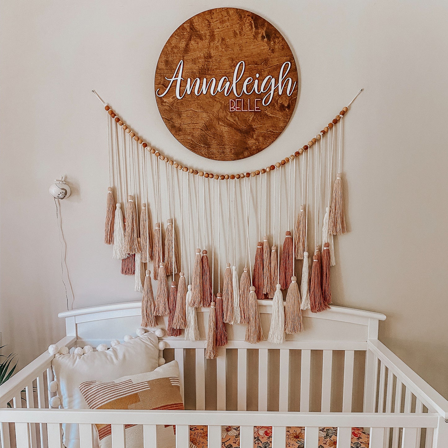 Annaleigh Belle Round Name Sign