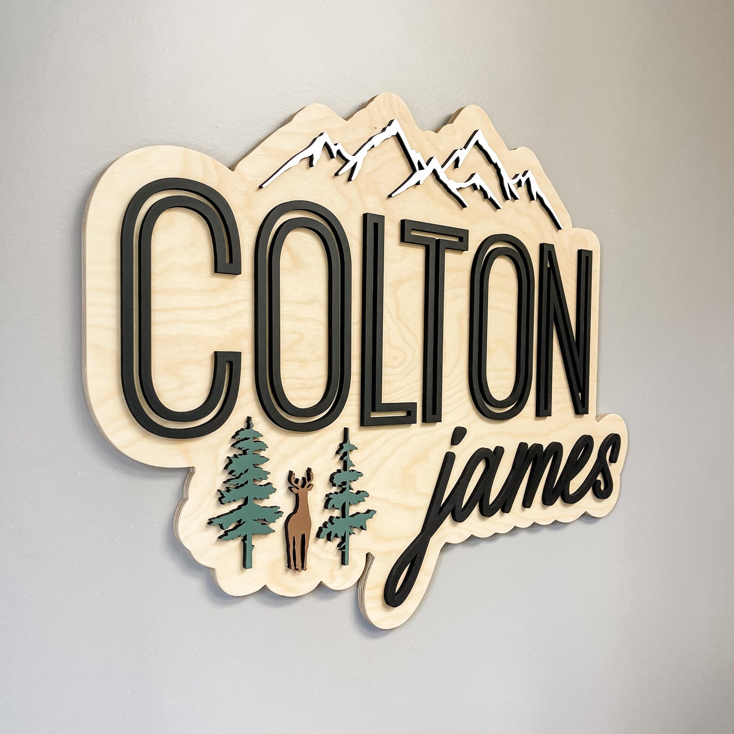 Colton James Woodland Outline Design