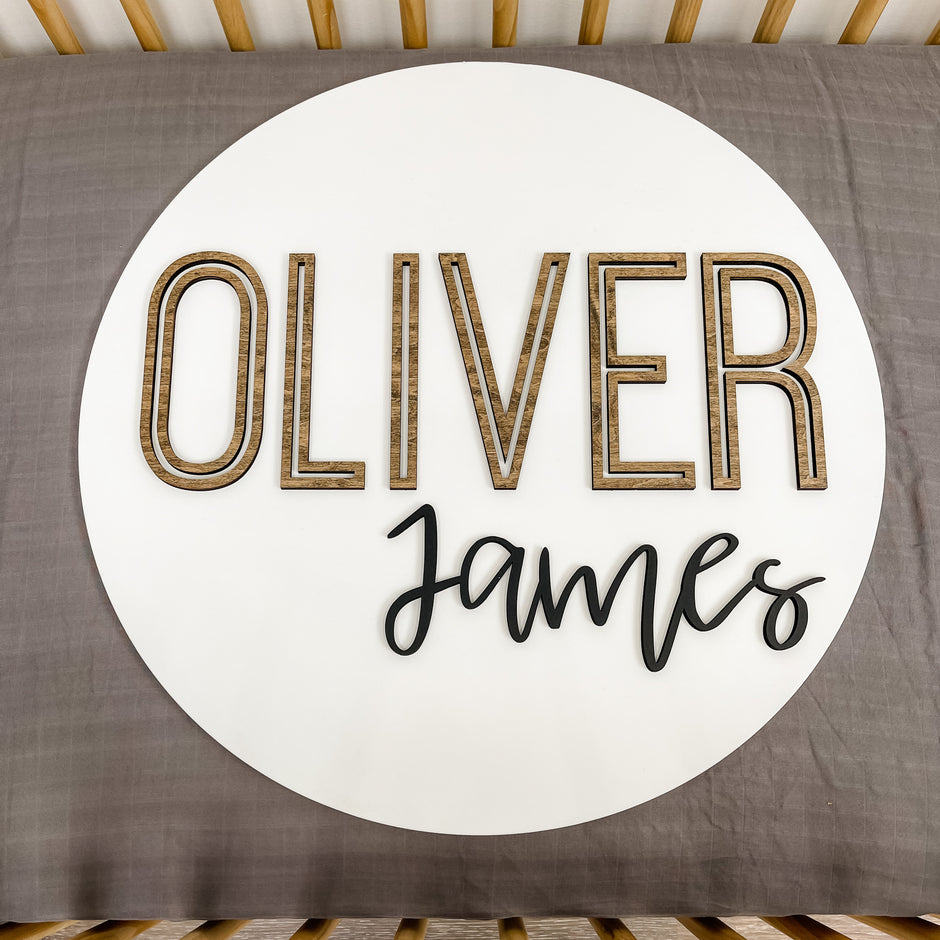 Round Name Signs – Page 2 – Hickory Hollow Designs