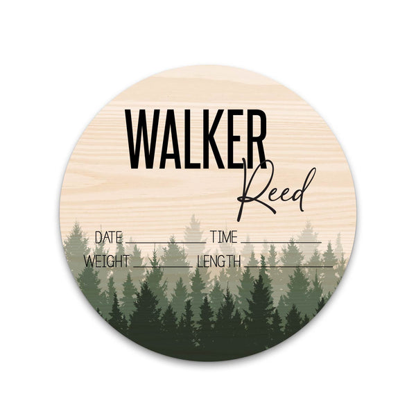 Walker Reed Pine Tree Birth Stat