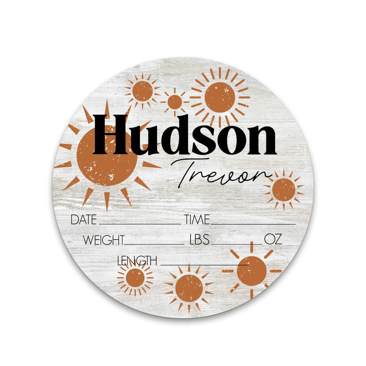 Hudson Trevor Boho Suns Birth Stat