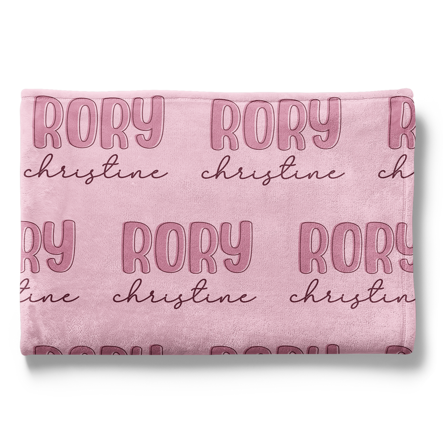 Personalized Funky Name Blanket